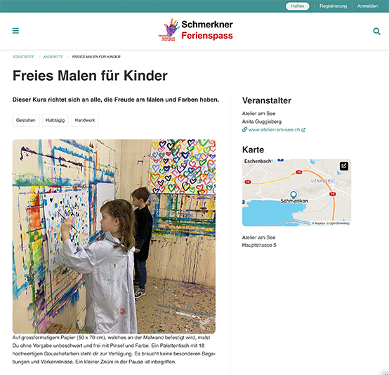 Kindergeburtstag Malparty Malatelier Kindermalen