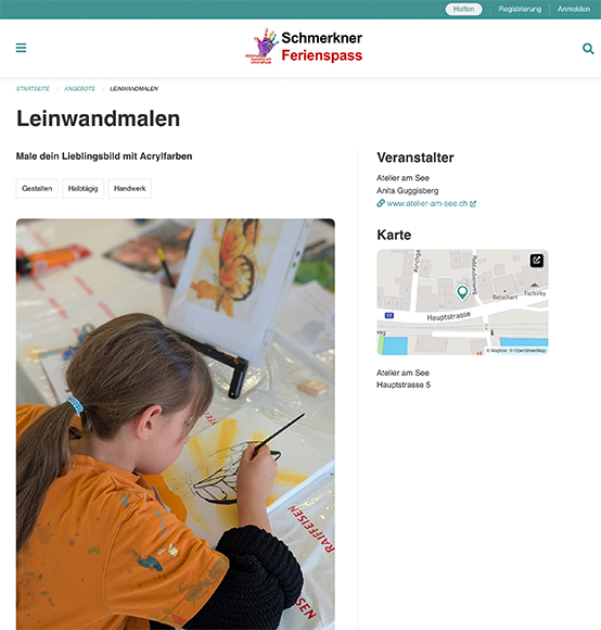 Kindergeburtstag Malparty Malatelier Kindermalen